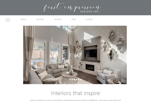 Karma theme site design template sample