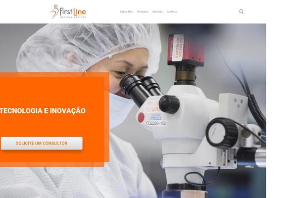 Salient theme site design template sample