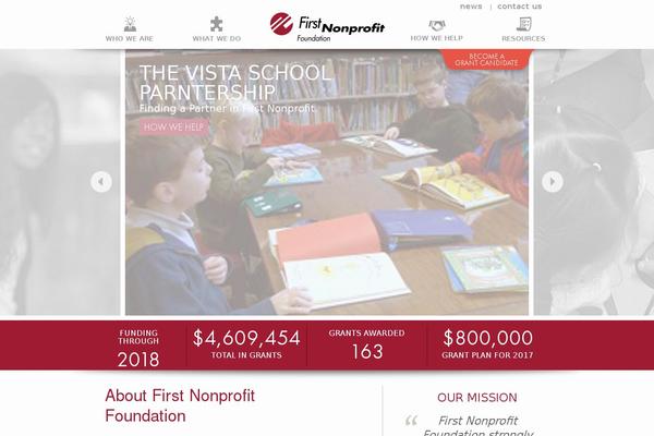 firstnonprofit.org site used Firstnonprofit
