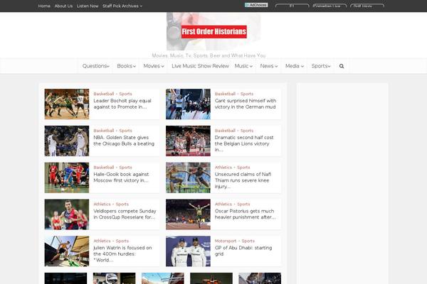 firstorderhistorians.com site used Firstorderhistorians