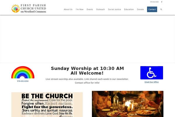 Enfold-child theme site design template sample