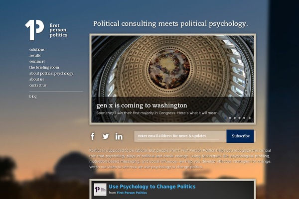 firstpersonpolitics.com site used First-person-politics-master