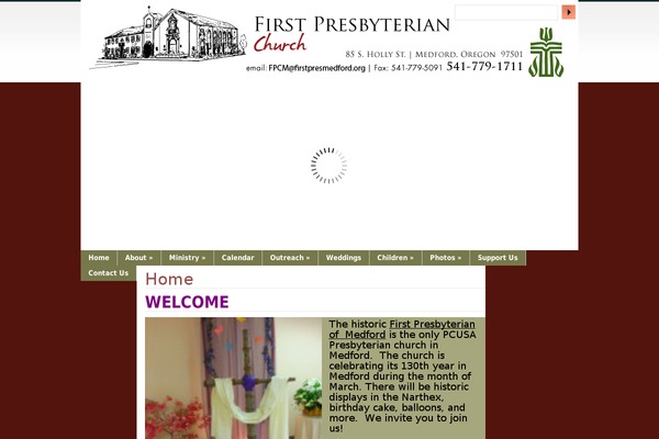 firstpreschurchmedford.com site used Healthicedmate