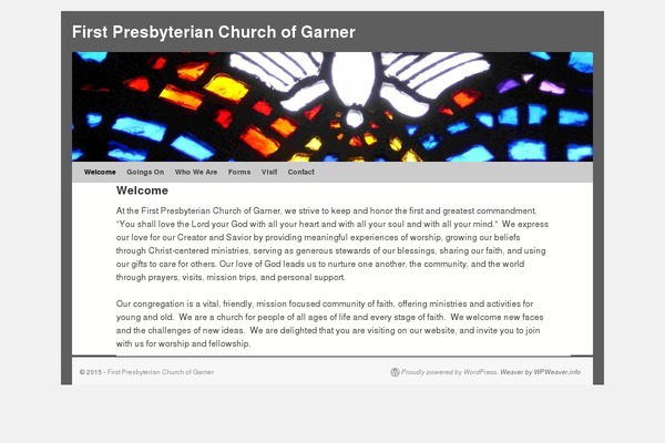 Weaver theme site design template sample