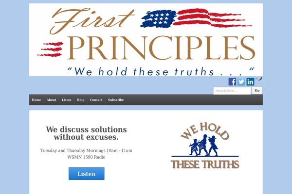 firstprinciplesnh.org site used Enfold-fp