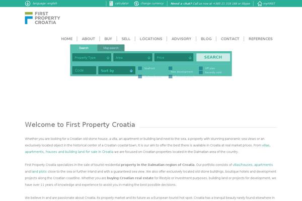 firstpropertycroatia.com site used Eawp-first