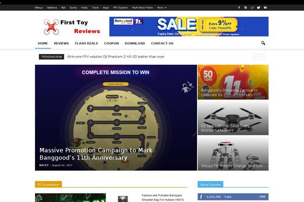 firsttoyreviews.com site used Versal