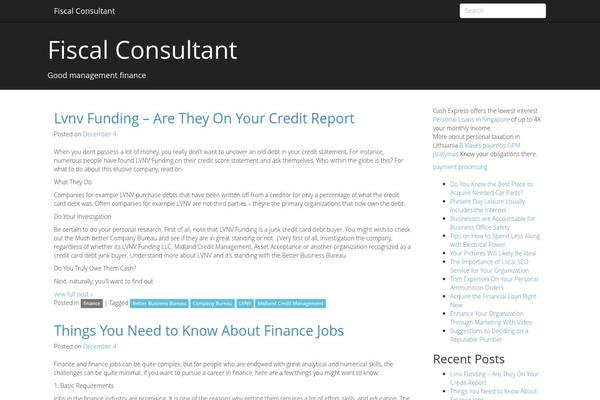 fiscalconsultant.info site used Flint