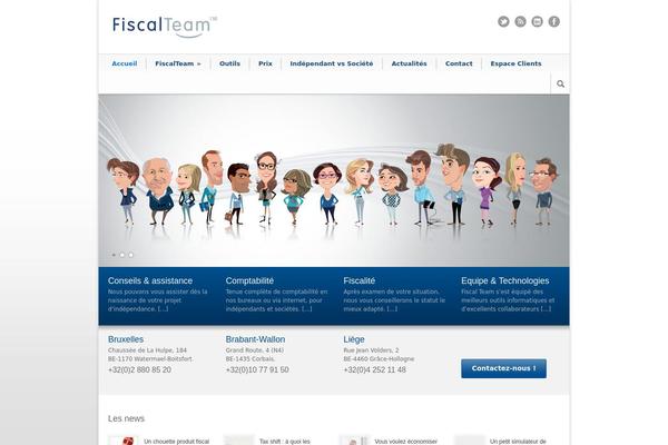 fiscalteam.be site used Ft