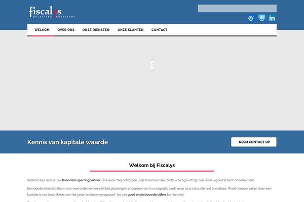 fiscalys.nl site used Wp_spectrum