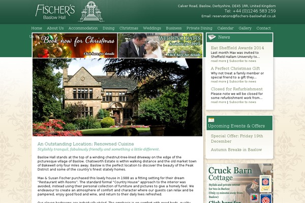 fischers-baslowhall.co.uk site used Fischers
