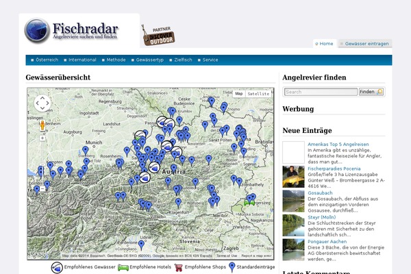 fischradar.com site used Aufgetischt