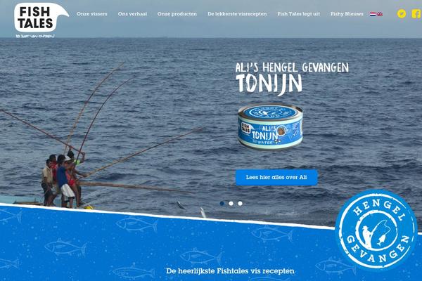 FishTales theme websites examples