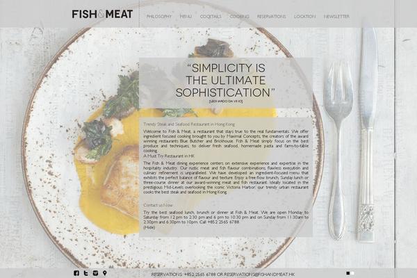 fishandmeat.hk site used Web_templates