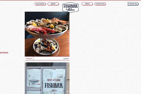 fishbar.it site used Fishbar-2017
