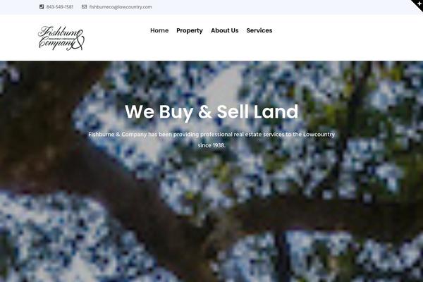 Zoacres theme site design template sample