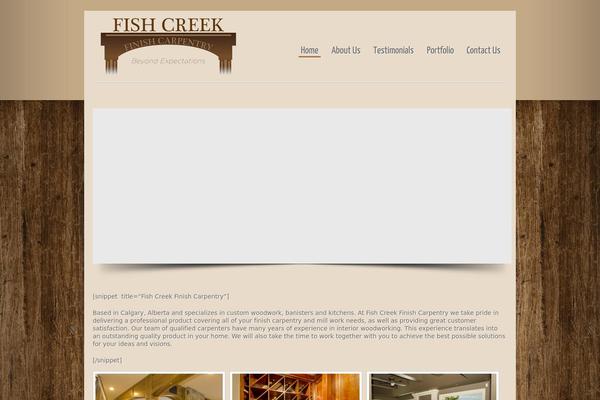 fishcreekfinishcarpentry.com site used Veloso