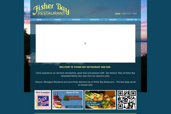 fisherbayrestaurant.com site used Fisherbay