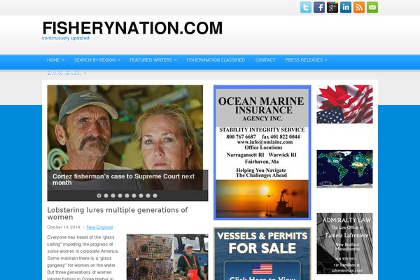fisherynation.com site used Readnews