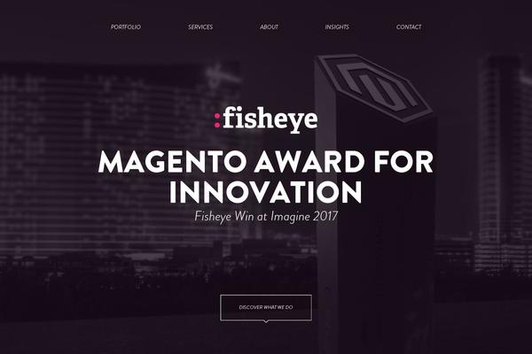 fisheye theme websites examples