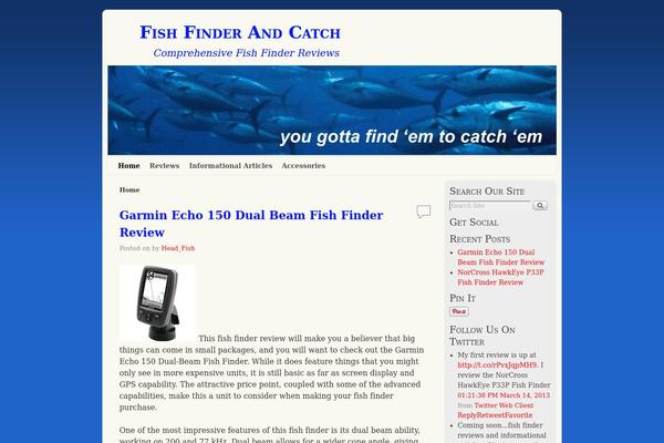 fishfinderandcatch.com site used Weaver II pro