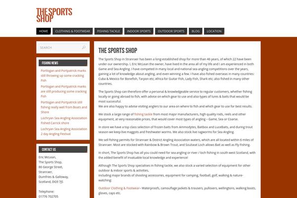 Parabola theme site design template sample