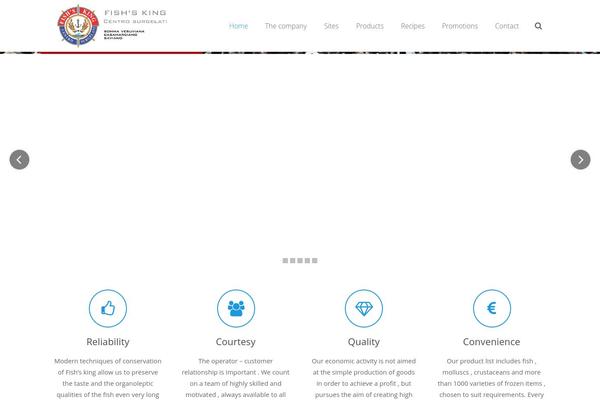 Impreza theme site design template sample