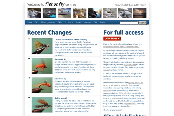 fishonfly.com.au site used Fishonfly_v05