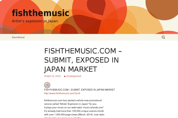 fishthemusic.com site used CB Blog