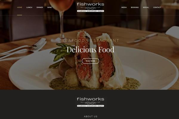 Smart-food theme site design template sample