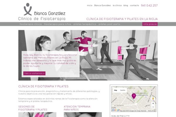 fisioterapiablancagonzalez.com site used Blancagonzalez