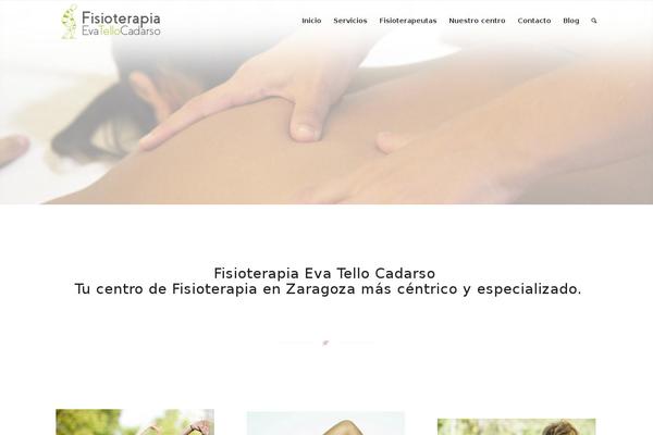 Enfold theme site design template sample