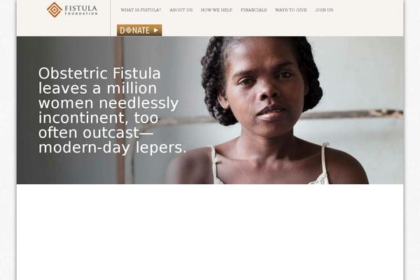 fistulafoundation.org site used Fistula-foundation-theme