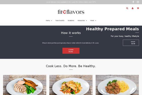fit-flavors.com site used Pronto-child