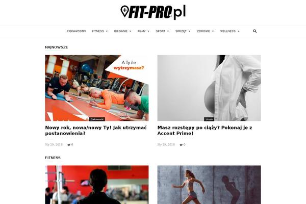 fit-pro.pl site used Karo Light