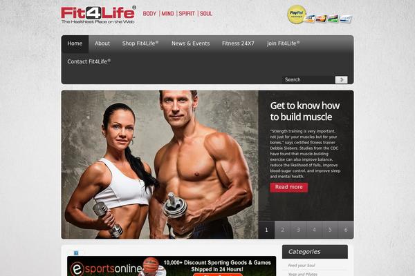 fit4life.com site used Theme1692