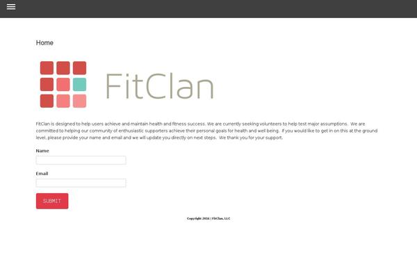 fitclan.com site used The-launcher