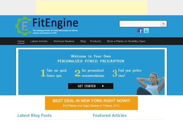 fitengine.com site used Fitandhealthy-single-pro
