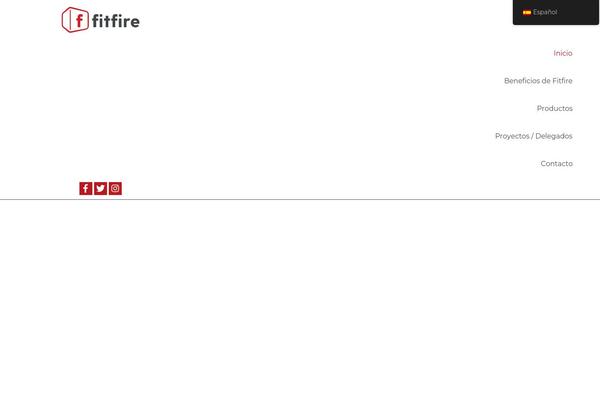 fitfire.es site used Fitfire