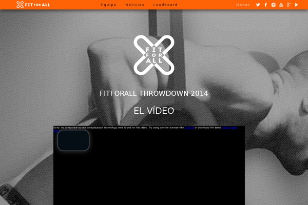 fitforall.es site used Culturaweb