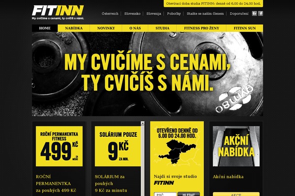 fitinn.cz site used Fitinn