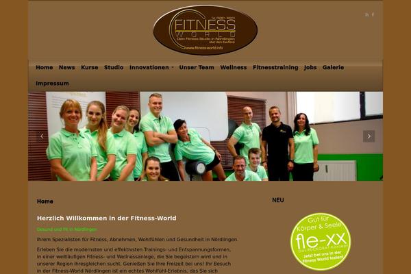 OceanWP theme site design template sample