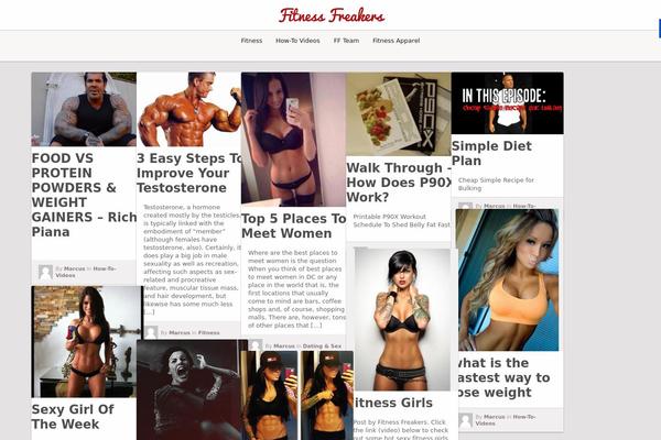 fitnessfreakers.com site used Pinsomo-somo