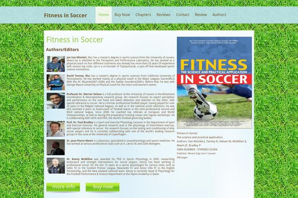 fitnessinfootball.com site used Jump-eco