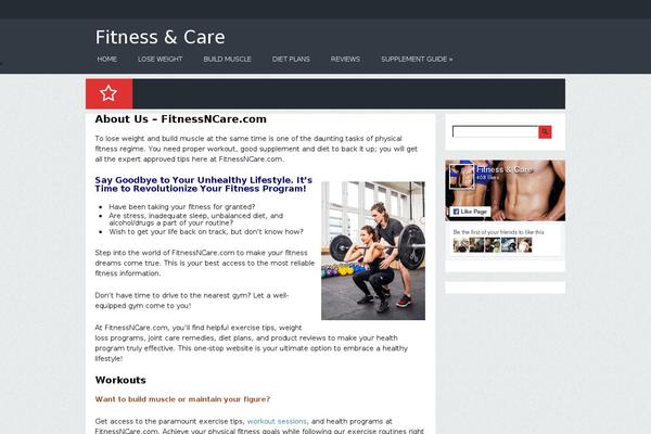 fitnessncare.com site used Terrificopro