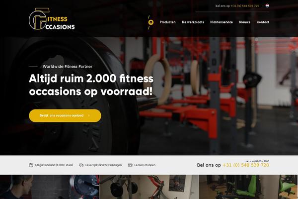 fitnessoccasions.nl site used Fitnessoccasions