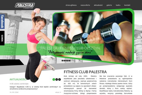 fitnesspalestra.pl site used Palestra