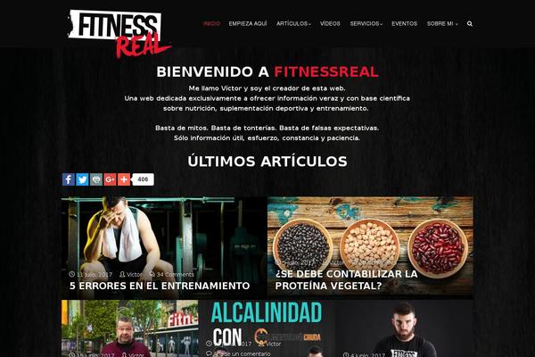fitnessreal.es site used Fitnessreal