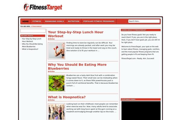 fitnesstarget.com site used Bemore