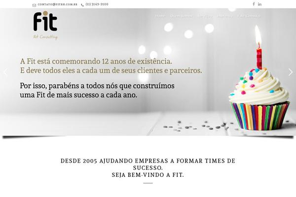 Brazil theme site design template sample